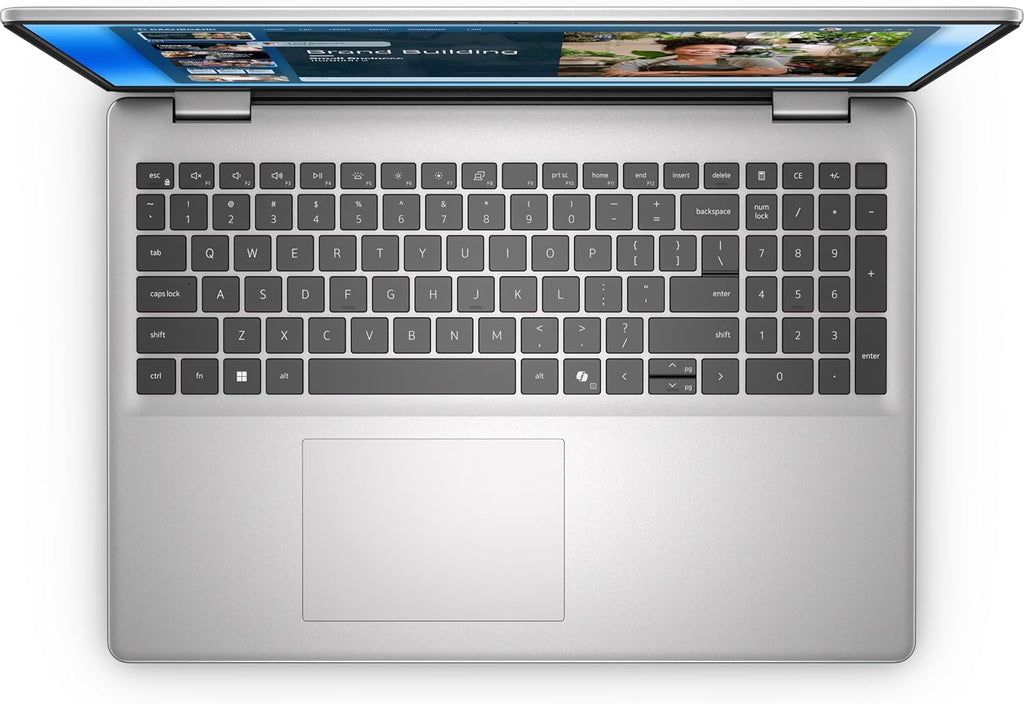 Dell 16 DC Personal Laptop, 2025, 16' 1920x1200 Touch IPS, Intel Core 5 120U 10-Core, 16GB DDR5, 512GB SSD, Win11 Home, Backlit Keyboard, Wi-Fi 6E, BT 5.2, HD Audio, 1080p FHD Camera, Platinum Silver