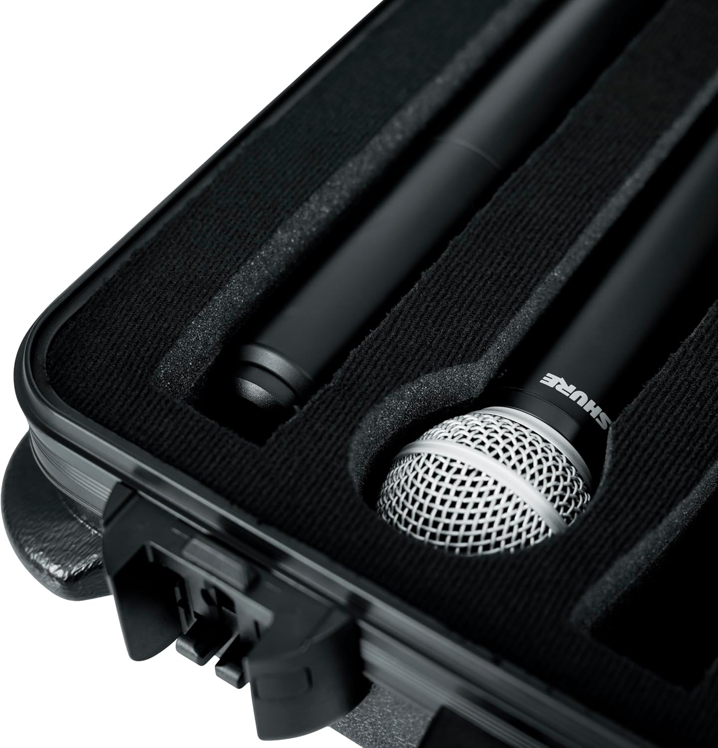 Gator TSA Series Case for 6 Wireless Microphones - w/Battery Storage