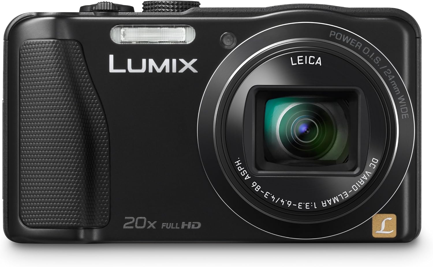 Panasonic Lumix DMC-ZS25 16.1 MP Compact Digital Camera with 20x Intelligent Zoom (Black) (OLD MODEL)