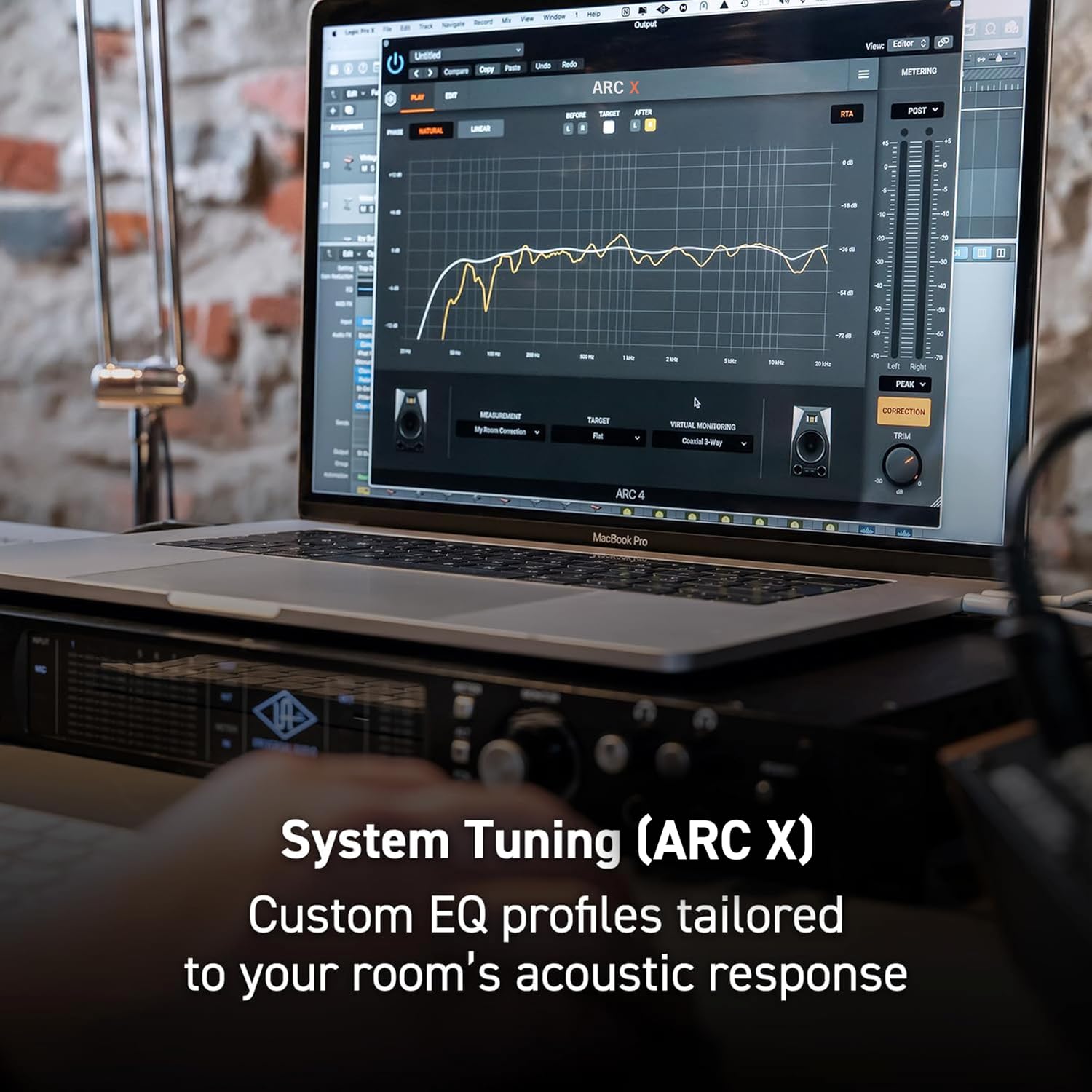 IK Multimedia ARC Studio Processor with Advanced Room Correction Software, and Stand-Alone Correction Processor for Pro Audio (No Mic)