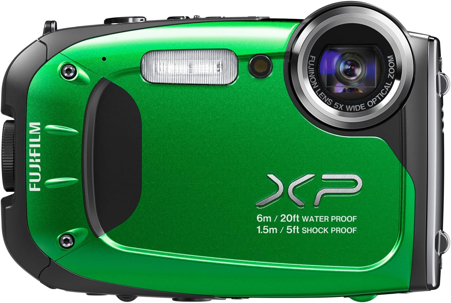 Fujifilm FinePix XP60 16 MP Digital Camera with 2.7-Inch LCD (Green)