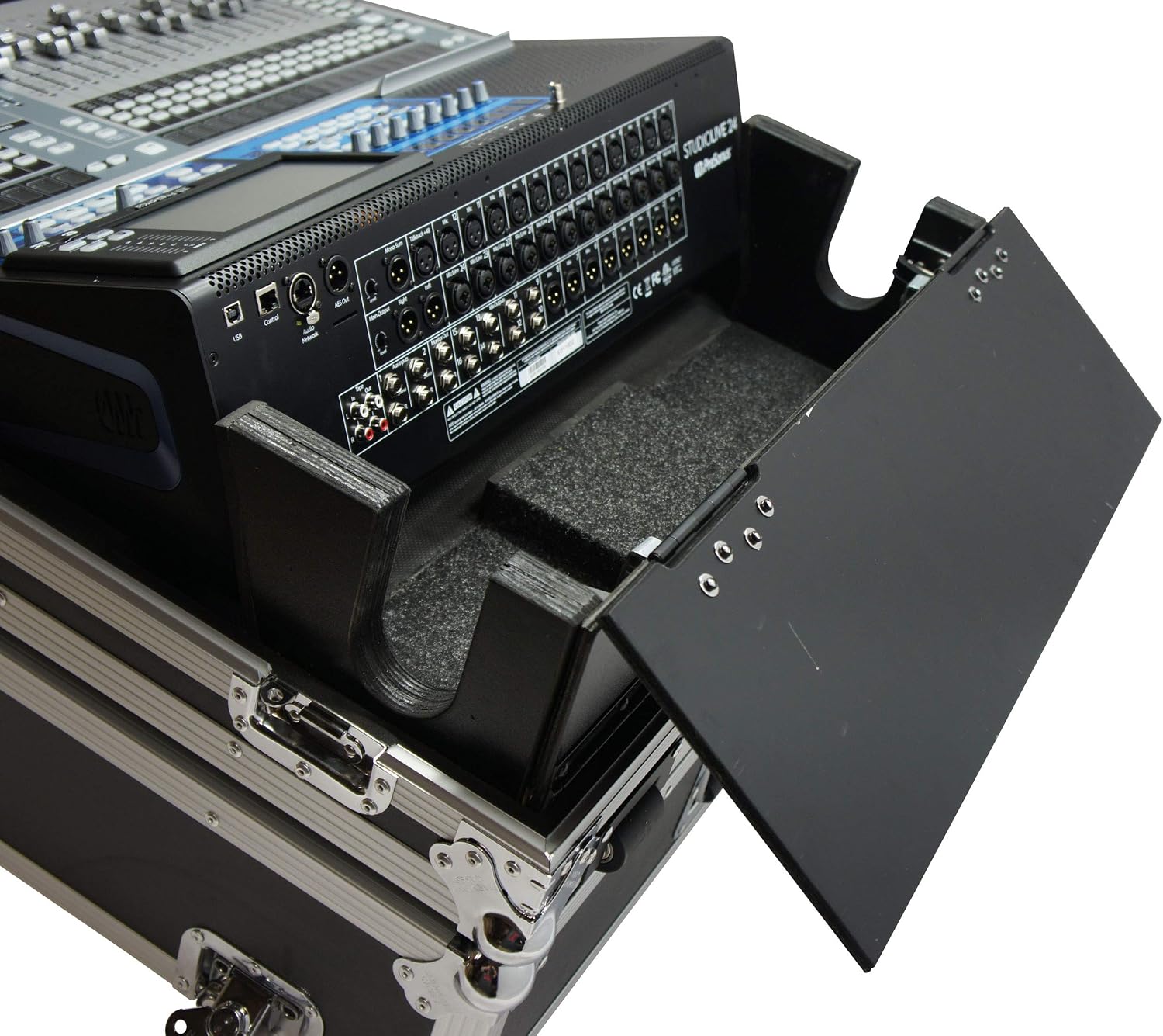 Harmony Audio HCPRE2442DHW Flight Dog House Road Custom Case Compatible with Presonus 24.4.2 Mixer