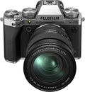 FUJIFILM X-T5 Mirrorless Digital Camera XF16-80mm Lens Kit - Silver