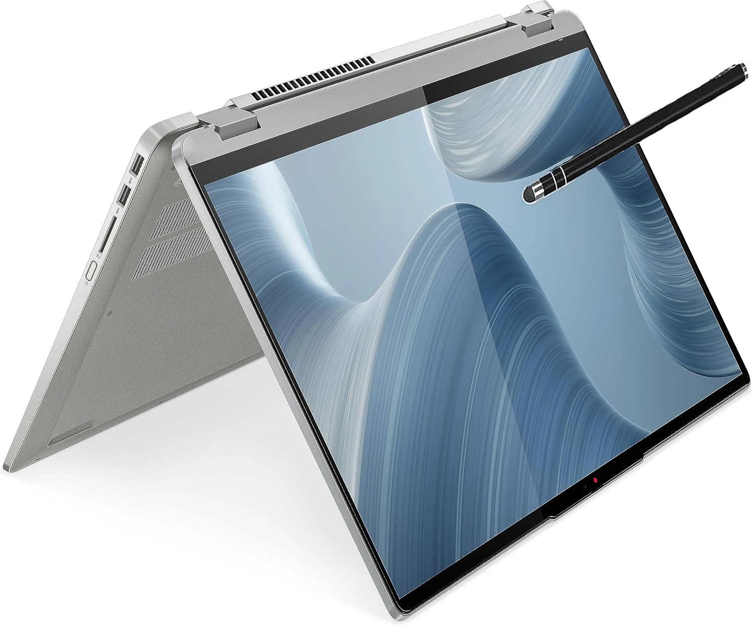 Lenovo Flex 5 2-in-1 16in WUXGA 2-in-1 Touchscreen Laptop AMD Ryzen 7 Octa-core (8 Core) up to 4.3 GHz 16GB DDR4 512GB SSD WiFi + BT Backlit Keyboard HDMI W11 (Flex5 - Renewed)