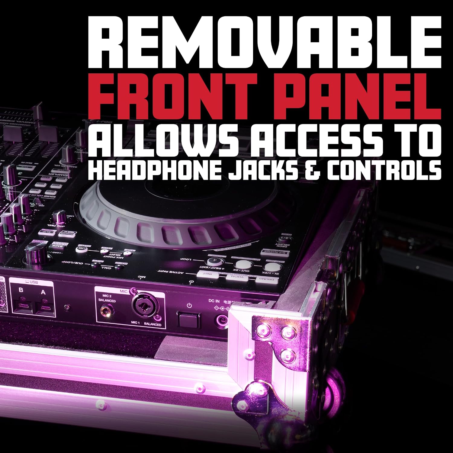 Gator Cases G-TOUR Series Flight Case Designed to Fit Pioneer DJ XDJ-RX3 Controller (GTOURXDJRX3)