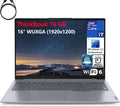 Lenovo ThinkBook 16 G6 16' FHD+ Laptop Computer, 13th Gen Intel 14-Core i7-13700H, 16GB DDR5 RAM, 1TB PCIe SSD, WiFi 6, Bluetooth 5.2, Backlight Keyboard, Fingerprint Reader, Windows 11 Pro, Tilsiy