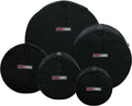 Gator Cases Protechtor Series Five Piece Padded Nylon Gig Bags for Fusion Style Drum Sets, Fits - 22'X18', 10'X9', 12'X10', 16'X16', 14'X5.5' (GP-FUSION16)