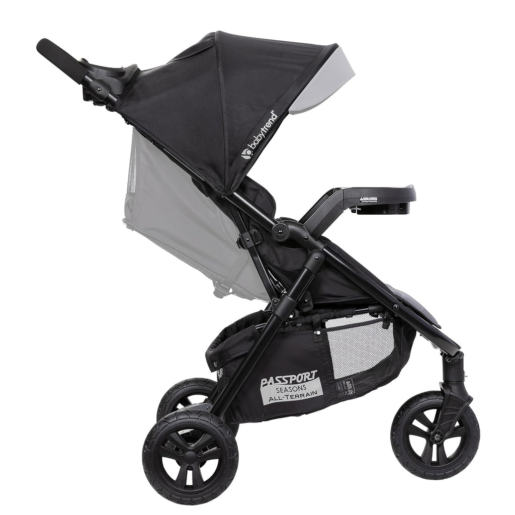 Baby Trend Passport® Seasons All-Terrain Stroller Travel System with EZ-Lift™ Plus Infant Car Seat, Dash Black
