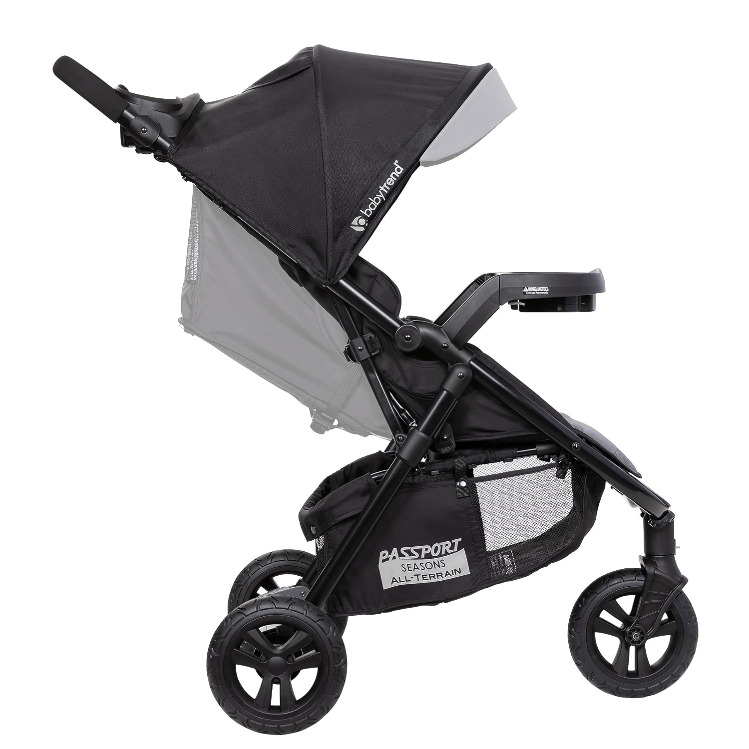 Baby Trend Passport® Seasons All-Terrain Stroller Travel System with EZ-Lift™ Plus Infant Car Seat, Dash Black