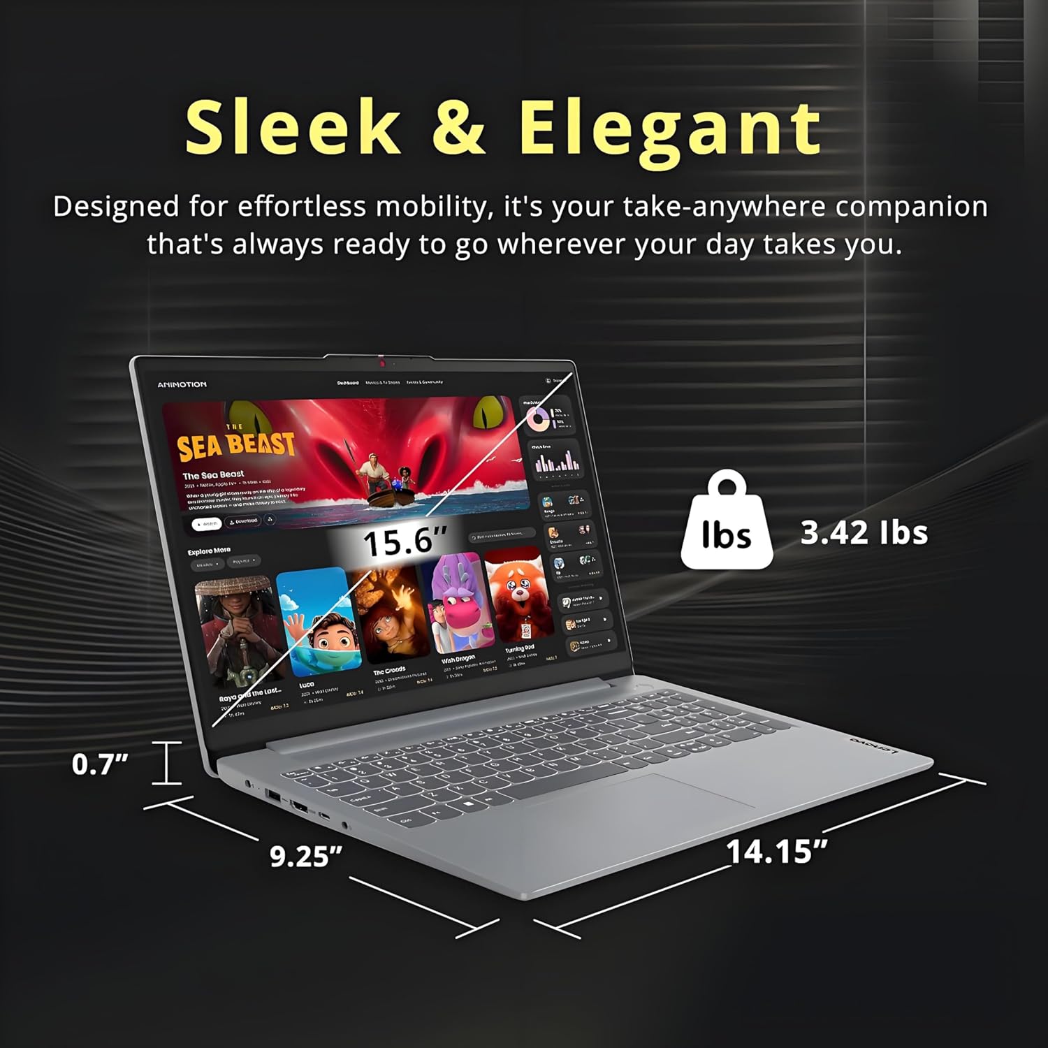Lenovo 2026 New Generation V15 Business and Student Laptop | Intel Powerful CPU | 8GB RAM | 256GB SSD | 15.6' FHD Display | Wi-Fi 6 | Ultra Quiet Design | Long Battery Life | Windows 11 Pro
