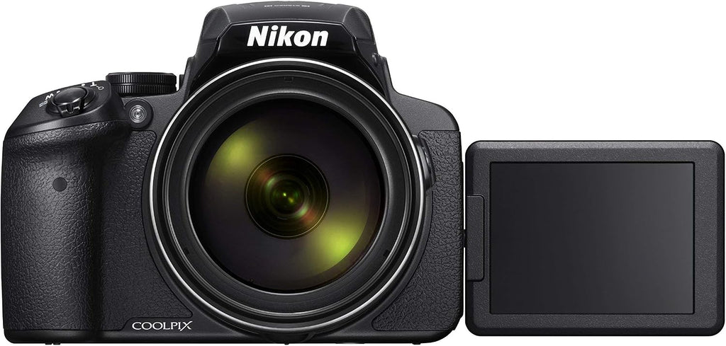 Nikon COOLPIX P900 16MP Zoom Digital Camera with 83x Optical Zoom, Built-in Wi-Fi and NFC (Black) (Certified Refurbished)