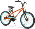 Dynacraft Nitrous 16, 18, and 20 Inch Kids Bike, Boys Bike with Training Wheels, Easy Assembly Kids Bicycle, Bicycle for Kids Age 5-12, Bike for 5 Year Old Boy, Bike with Training Wheels or Kickstand