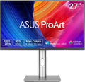 ASUS ProArt Display 27' 1440P Professional Monitor (PA278QGV) – IPS, QHD (2560 x 1440), 95% DCI-P3, Color Accurate, ΔE<2, Calman Verified, 120Hz, HDR-10, Light Sync, Ergonomic, 3 yr Warranty