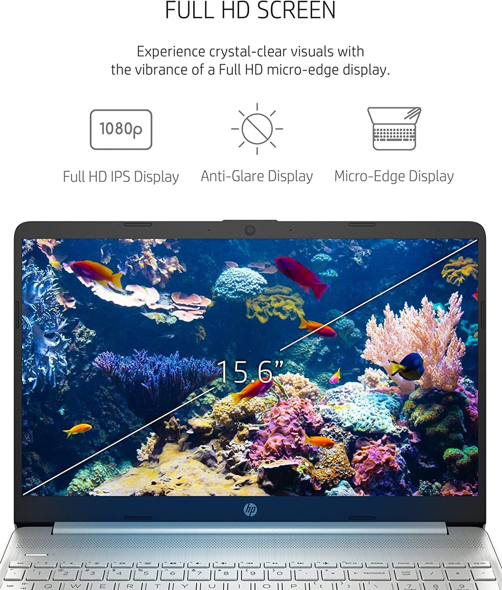 HP [Windows 11 Pro] 15.6' FHD Business Laptop Computer, Intel Core i5-1135G7, 16GB RAM 512GB SSD, w/Hub