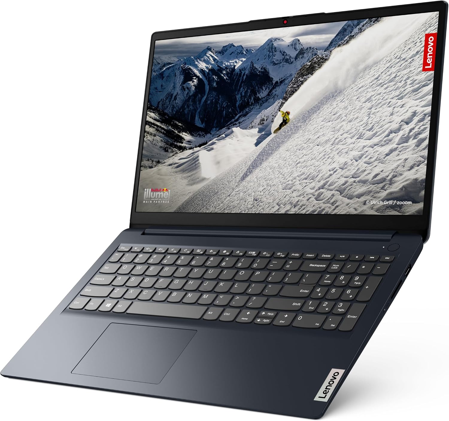 Lenovo IdeaPad Business Laptop 2024, 15.6' FHD Display, Quad-Core AMD Ryzen 3 7320U (Beat i5-1035G7), 8GB DDR5 RAM, 512GB PCIe SSD, Radeon Graphics, Fingerprint, Wi-Fi 6, Win 11 Pro +MarxsolAccessory