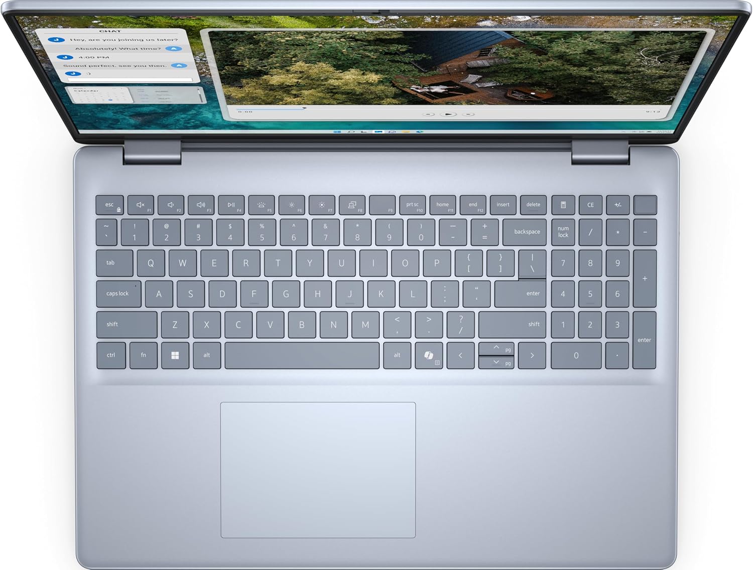 Dell 2024 Inspiron 16 Laptop - 16' WUXGA IPS - AMD Ryzen 7 8840U 5.0Ghz 8-Core - AMD Radeon Graphics Shared - 32GB RAM - 2TB SSD - W11P - Memory Card Slot - 1080p FHD Camera - Wi-Fi 6E - Ice Blue