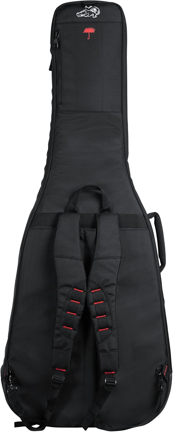 Gator Cases Pro-Go Series Ultimate Guitar Gig Bag, Dual Compartment Fits Acoustic and Electric Guitars (G-PG ACOUELECT)