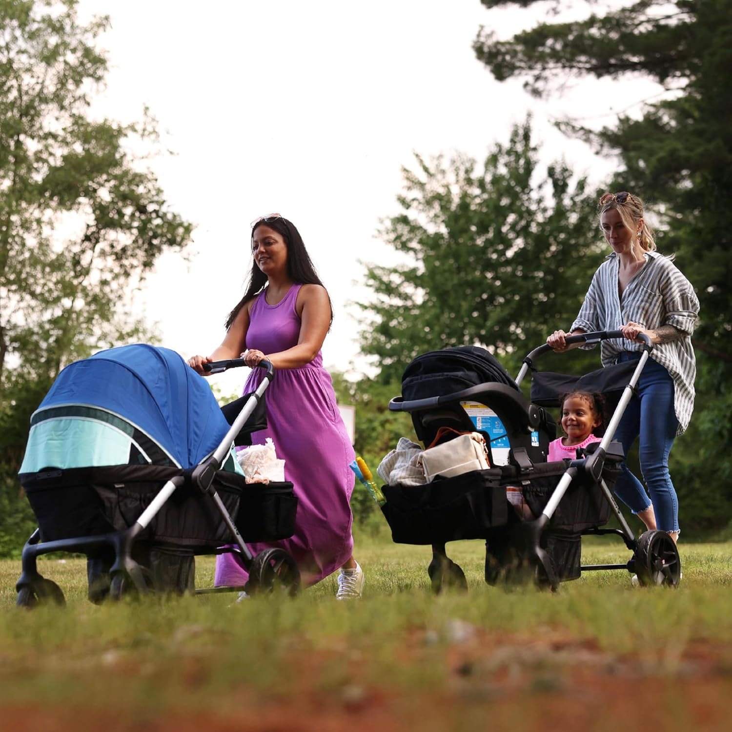 Safety 1st Summit Wagon Stroller for 2 Kids with Removable Tray in High Street