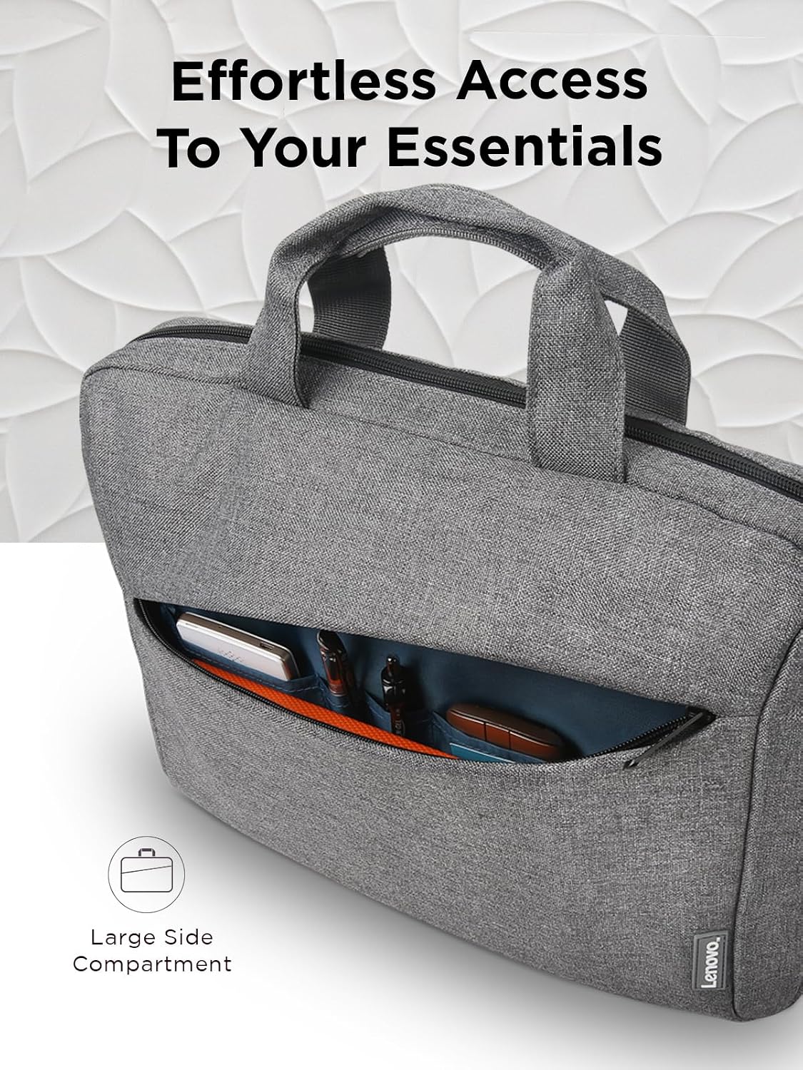 Lenovo Laptop Carrying Case T210, 15.6-Inch Laptop and Tablet, Sleek Design, Durable and Water-Repellent Fabric