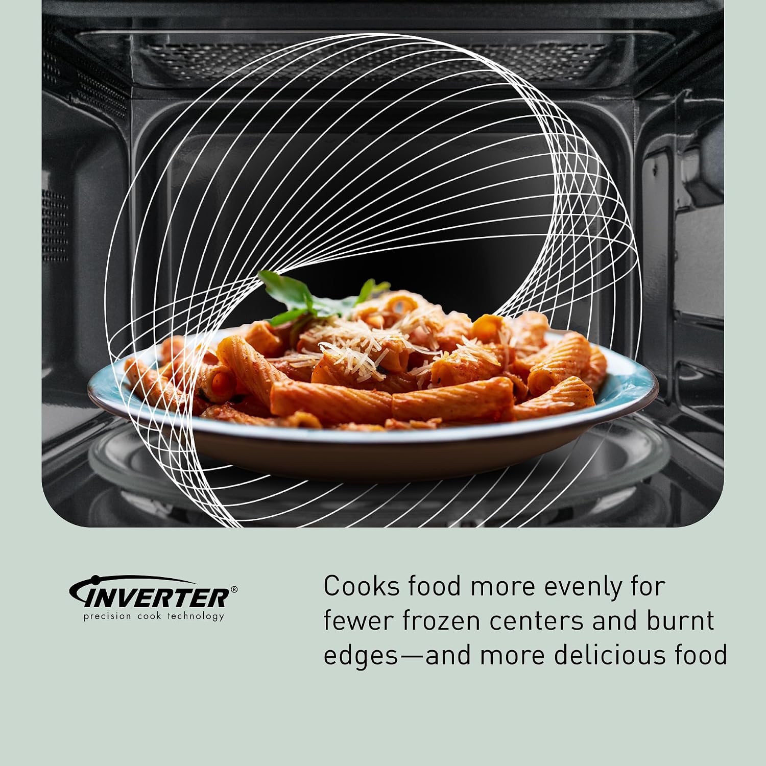 Panasonic HomeChef 4-in-1 Countertop Microwave Air Fryer Combo, Time-Saving 20 Presets + App-Linked Recipes, 1000W 1.2 cu ft Inverter Multi Oven & Convection Tech – NN-CV87QS Stainless Steel