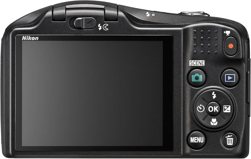 Nikon COOLPIX L620 18.1 MP CMOS Digital Camera with 14x Zoom Lens and Full 1080p HD Video (Black) (OLD MODEL)