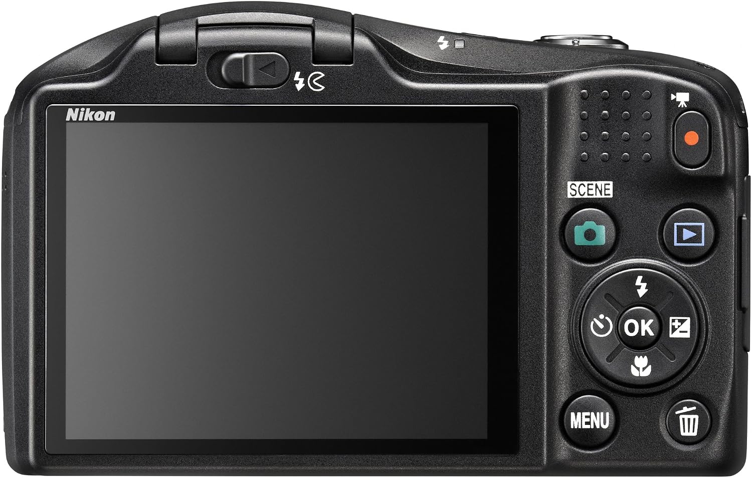 Nikon COOLPIX L620 18.1 MP CMOS Digital Camera with 14x Zoom Lens and Full 1080p HD Video (Black) (OLD MODEL)