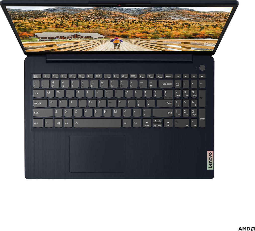 Lenovo IdeaPad 3 Laptop, 15.6' FHD Display, AMD Ryzen 5 5500U, 8GB RAM, 512GB Storage, AMD Radeon 7 Graphics, Windows 11 Home, Abyss Blue
