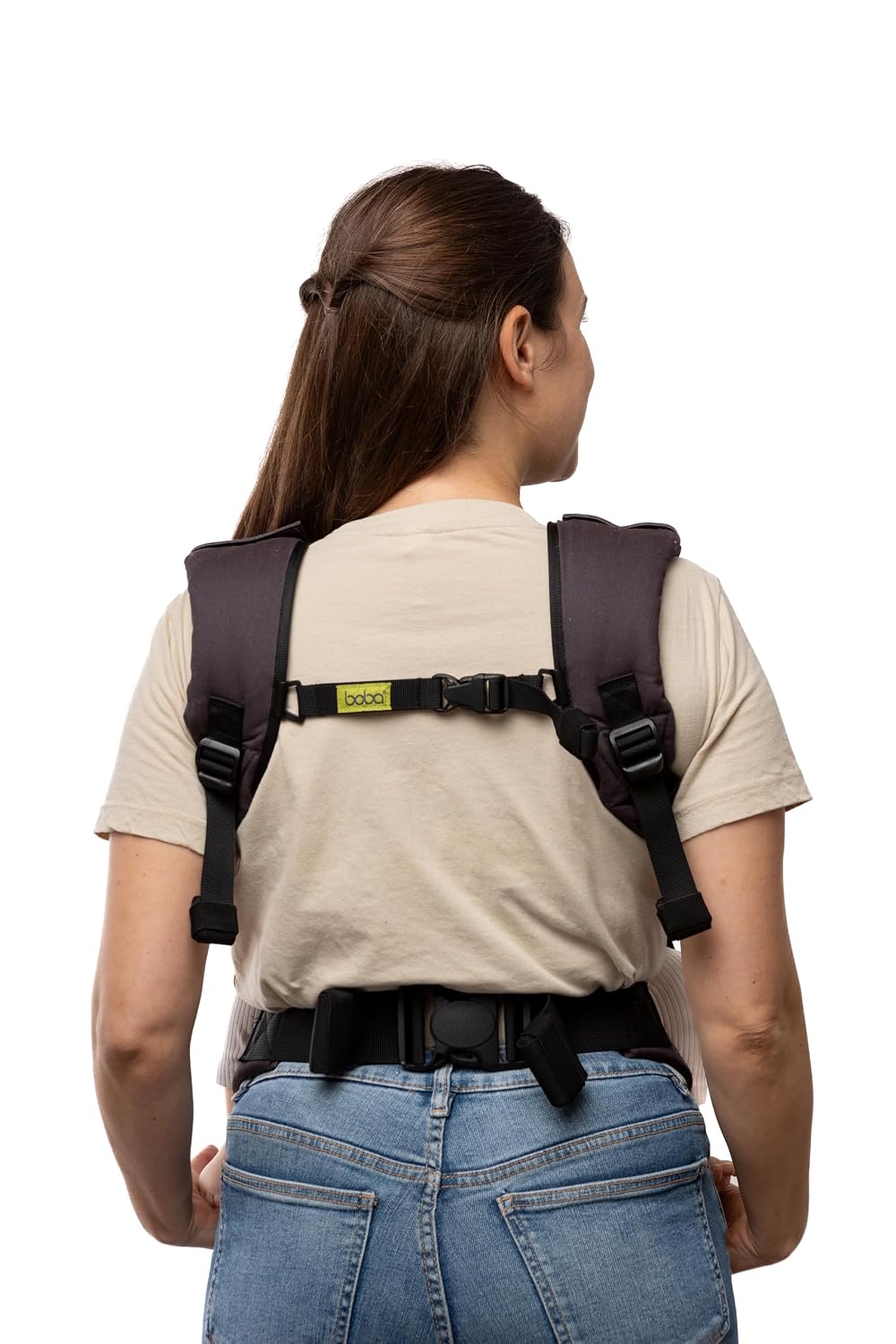 Boba X Baby Carrier - Newborn to Toddler Adjustable, 2-in-1 Convertible Front and Backpack Carrier 7 to 45 lbs, Ergonomic Baby Carrier with Crossable Straps (Charcoal)