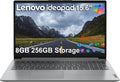 Lenovo 15.6' Laptop Computer (8GB, 256GB Storage (128GB eMMC + 128GB SSD), 1-Year Microsoft Office 365, Intel Dual Core) IdeaPad 1i for Business, Student, Numeric Keypad, Wi-Fi 6, Win 11 Home in S