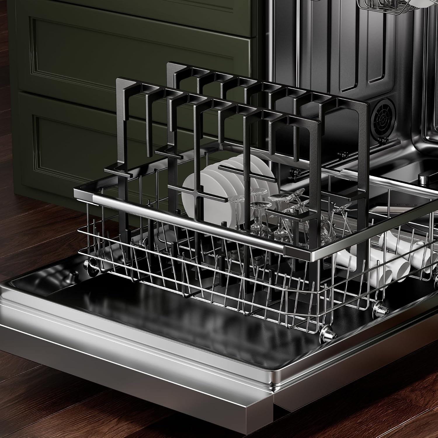Gas Cooktop 36 inch with 5 Sealed Burners, Stainless Steel Built-in Stovetop, NG/LPG Convertible, Dishwasher Safe Cast Iron Grates, 38K BTU