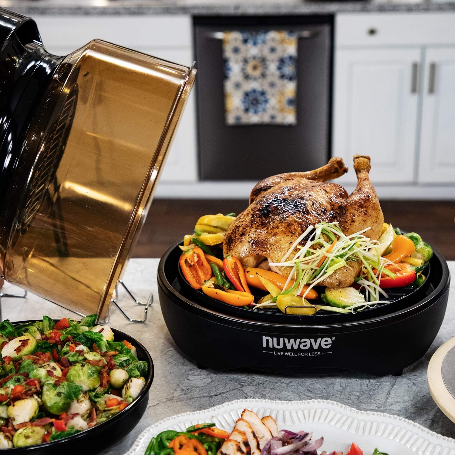 Nuwave Primo Infra-Red Grill Oven, Conduction, Convection & Infra-Red, Cook from Frozen without Defrosting or Preheating