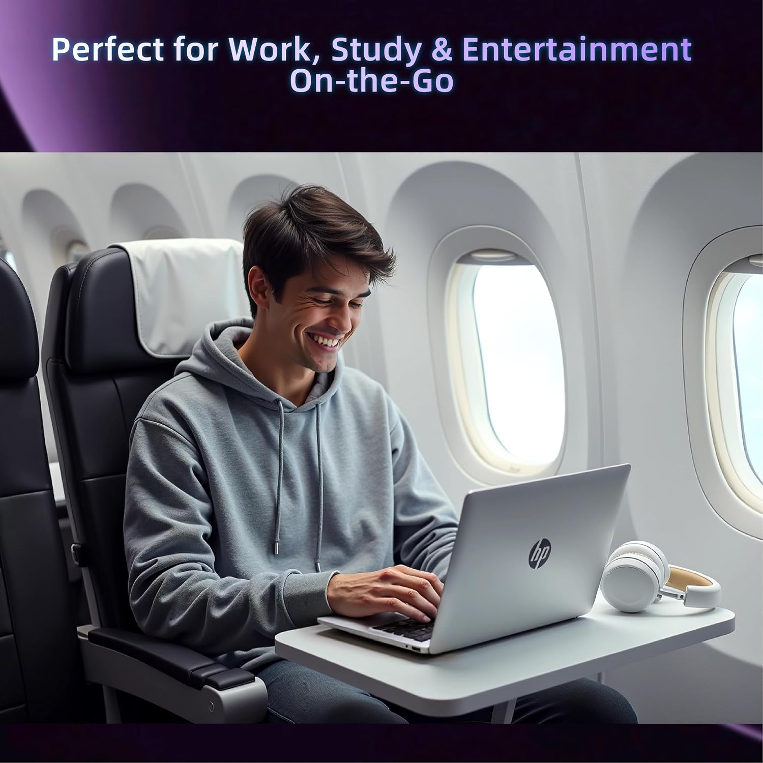 HP Flagship 17 Business Laptop Computer - Windows 11 Pro, 17.3' Full HD Anti-Glare IPS Display, AMD Ryzen 5 7430U, 16GB RAM + 512GB SSD, Webcam, Wi-Fi 6, USB A/C, HDMI, with Redragon Accessories