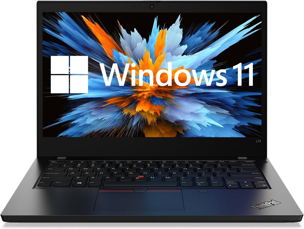 Lenovo ThinkPad L14 Laptop Computer Win11 Pro, 14in FHD(1920x1080) Laptop L14, Intel Quad Core i5-10210, 512GB SSD, 16GB RAM, HDMI (Renewed)