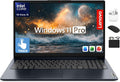 Lenovo IdeaPad 15.6' Flagship Touchscreen Laptop 2025, 10-Core Intel i5, Lifetime Office 2024, Copilot AI, 16GB RAM, 1TB Storage (500GB SSD + 500GB Ext), HubxcelAccessory, Long Battery, Win 11 Pro