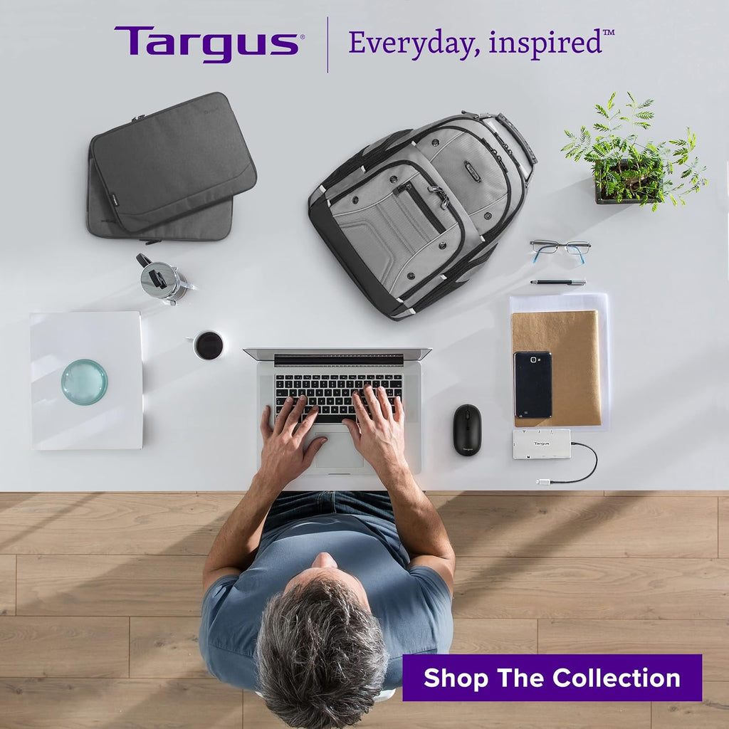 Targus USB C Docking Station Universal DV4K, USB C Laptop Docking Station Dual Monitor 2 HDMI, with Legacy Host Power Kit, Works w/Operating Systems Like Windows, Mac, Android, iOS (DOCK192USZ)
