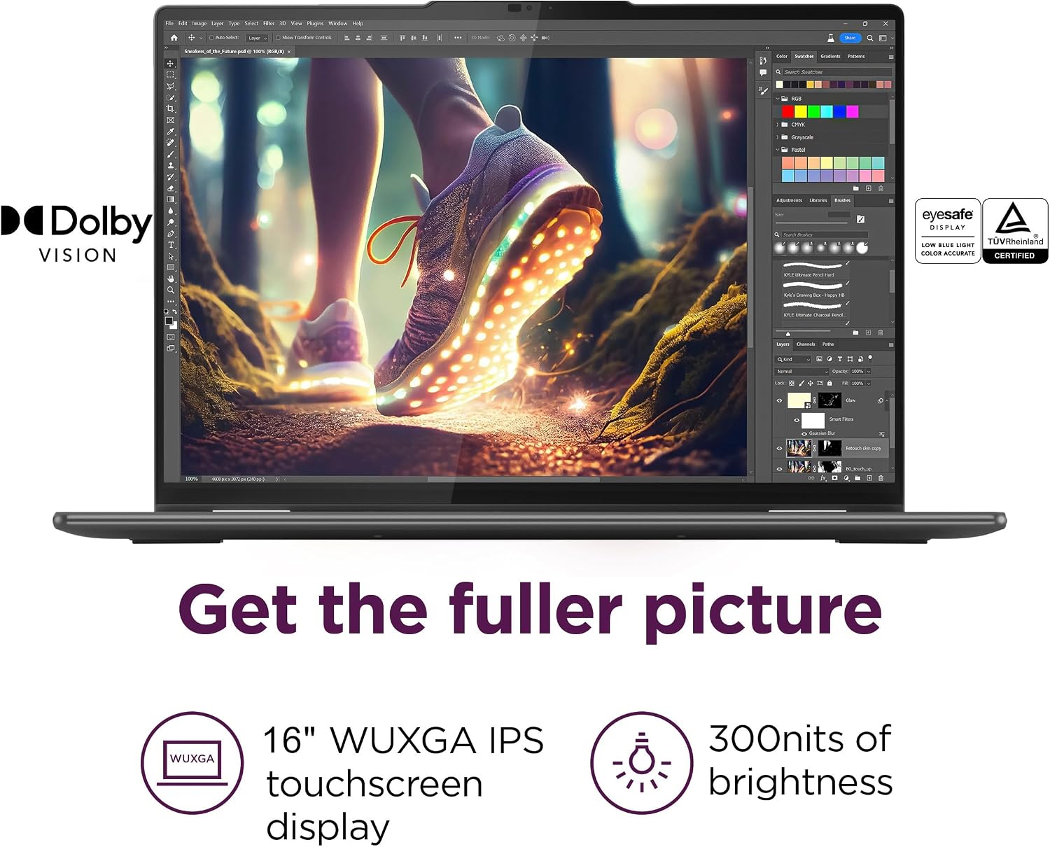 Lenovo Yoga 7i 2-in-1 AI Business Laptop (16' FHD+ Touchscreen, Intel Ultra 7 155U (Beat i7-1355U), 16GB DDR5 RAM, 1TB SSD), Backlit, FHD IR Webcam, Fingerprint ,Thunderbolt 4, Win 11 Home, AI PC