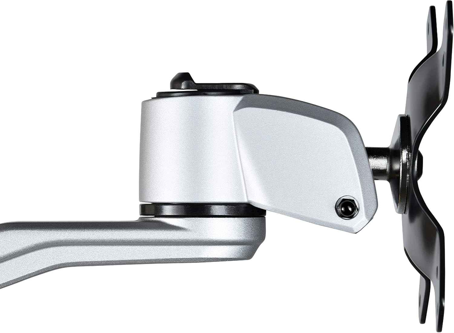 StarTech.com Desk Mount Dual Display Arm, Premium Articulating VESA Mount for Screens up to 27' (17.6lb/8kg), Height Adjustment, Rotate, Tilt, Swivel, Clamp or Grommet Base, TAA