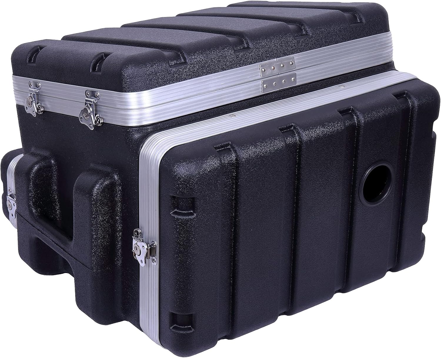 Crossrock Console rack case slant top 4U front and 6U rear(CRC6U4U6U), Console-6U/4U