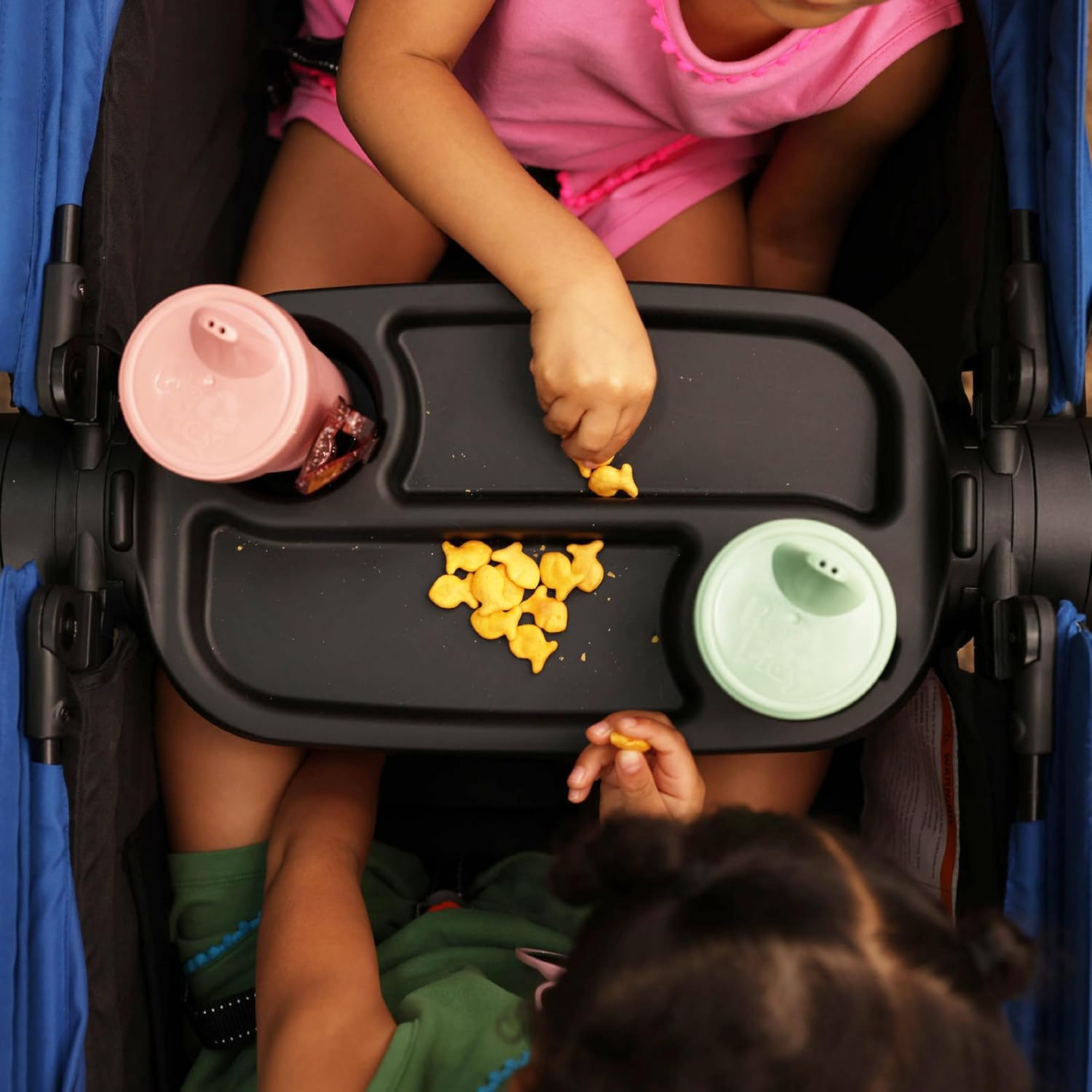 Safety 1st Summit Wagon Stroller for 2 Kids with Removable Tray in High Street
