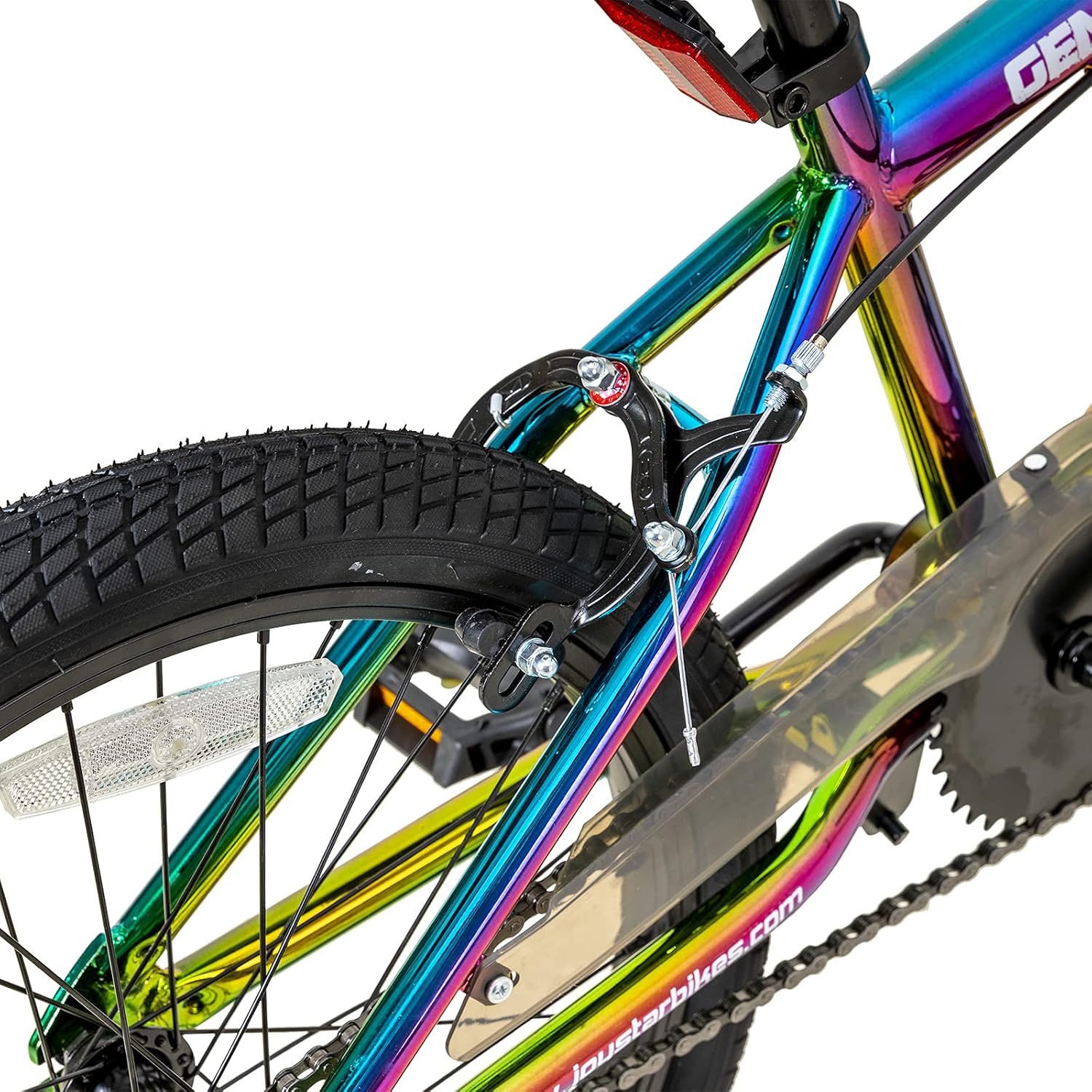 JOYSTAR 20 Inch Kids BMX Bike for Boys and Girls Age 7-12 | Freestyle Bicycle for Beginner Level Riders with Dual Hand Brakes & 2 Pegs | 20' Kids Bike