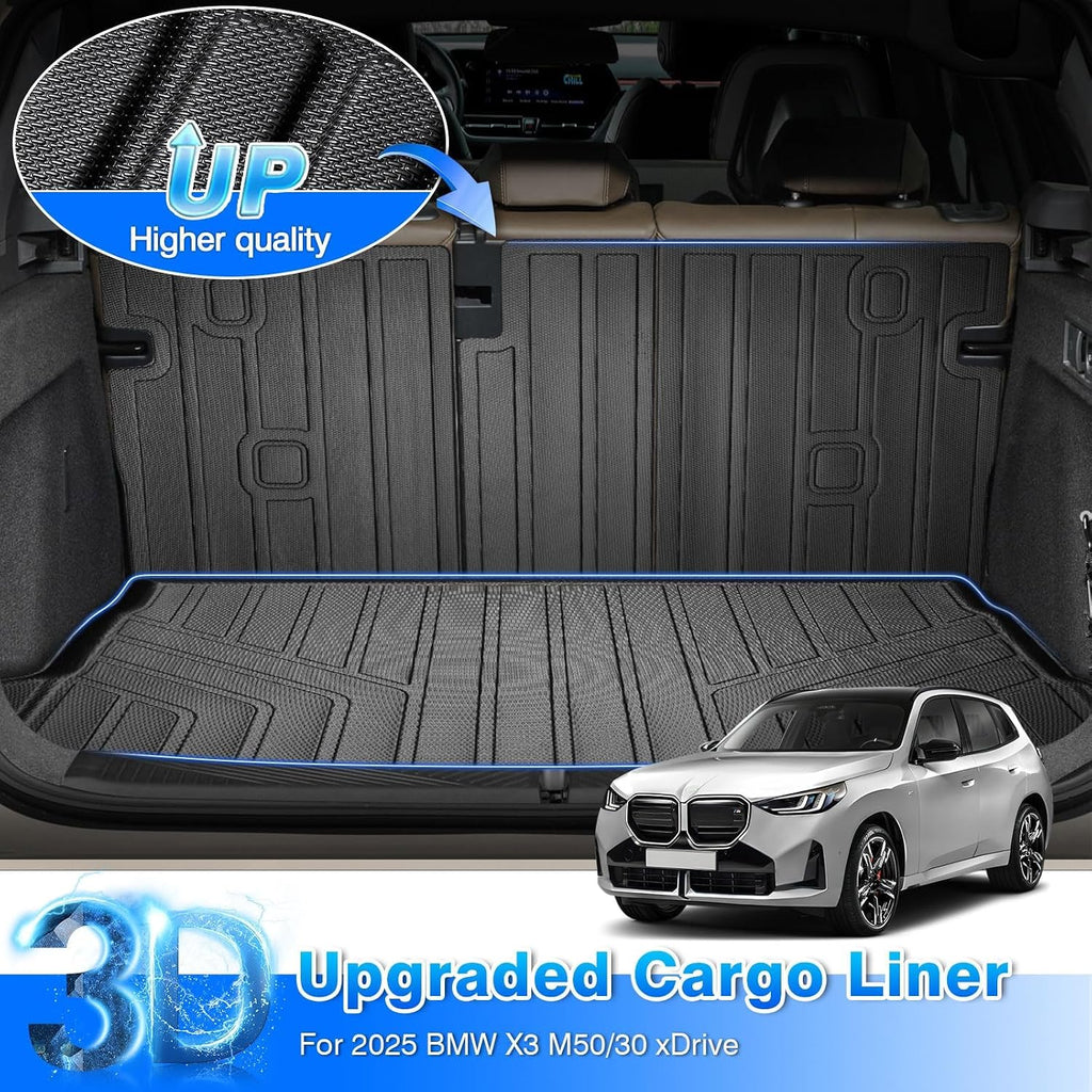 Cartist Floor Mats for 2025 2026 BMW X3 M50/30 xDrive, All Weather Cargo Liner for BMW X3 Accessories, Heavy Duty Car Mats, Car Accessories