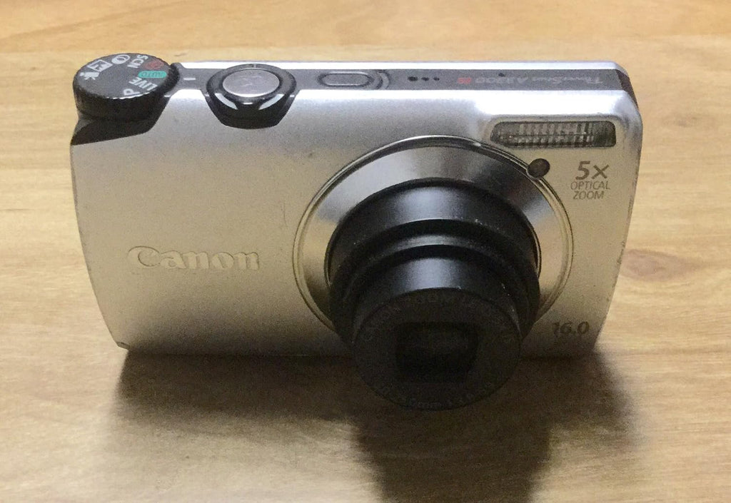 Canon Powershot A3300 IS 16 MP Digital Camera with 5x Optical Zoom (Silver)