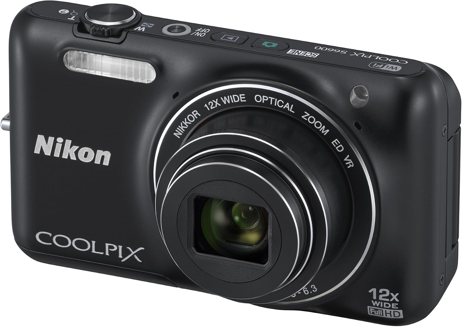 Nikon digital camera Coolpix S6600BK