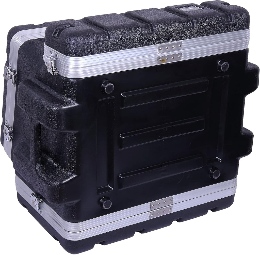 Crossrock Console rack case slant top 4U front and 6U rear(CRC6U4U6U), Console-6U/4U