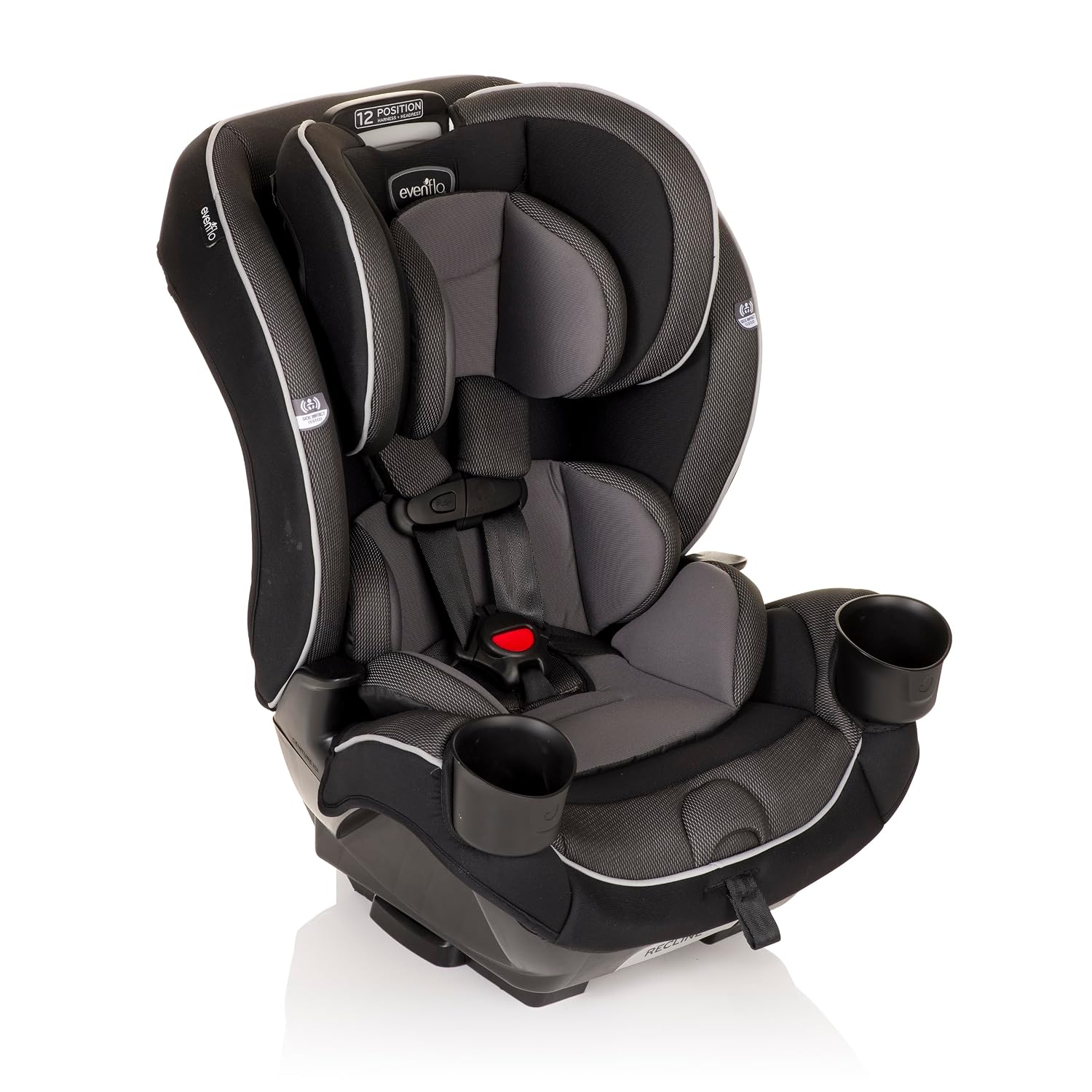 Evenflo EveryKid 3-in-1 Convertible Car Seat (Livingston Gray)