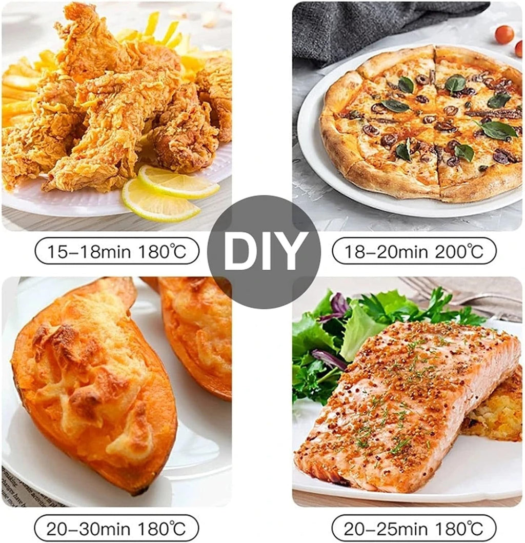 Air Fryers For Home Use Air Fryer 1000W Kitchen Oven Oil Free Low Fat Healthy Cooker Oven 3.5L Comfortable anniversary