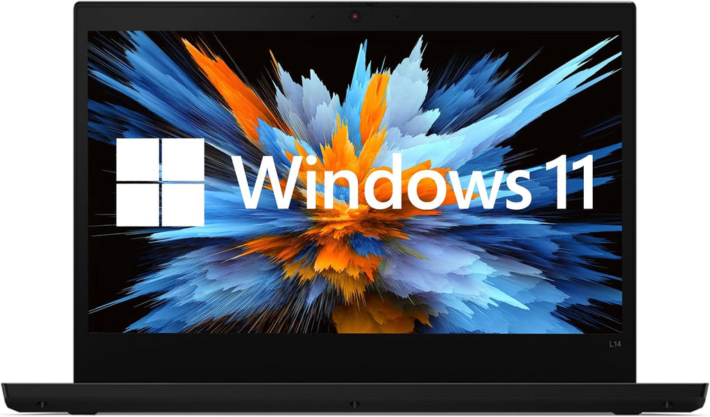 Lenovo ThinkPad L14 Laptop Computer Win11 Pro, 14in FHD(1920x1080) Laptop L14, Intel Quad Core i5-10210, 512GB SSD, 16GB RAM, HDMI (Renewed)