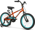 Dynacraft Nitrous 16, 18, and 20 Inch Kids Bike, Boys Bike with Training Wheels, Easy Assembly Kids Bicycle, Bicycle for Kids Age 5-12, Bike for 5 Year Old Boy, Bike with Training Wheels or Kickstand