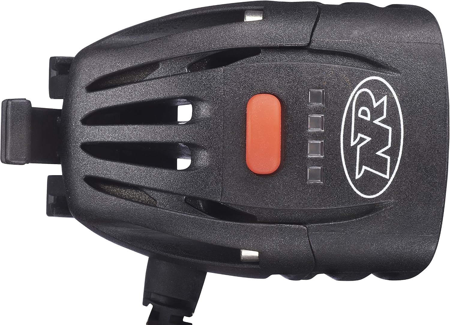 NiteRider Pro 2200 Race Front Bike Light – 2200 Lumen Rechargeable (4-Cell) MTB Headlight – 7 Modes w/Fuel Gauge Helmet & Handlebar Mount IP64 Dust, Impact, Waterproof 25hr Runtime Night Riding