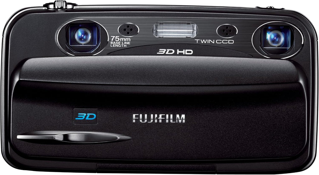 Fujifilm FinePix Real 3D W3 10MP Digital Camera with 3X Optical Zoom-Black